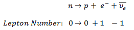 lepton-number-neutron-decay