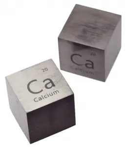 Calcium dans le tableau périodique