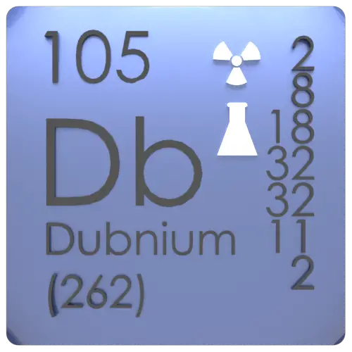Tableau périodique du dubnium