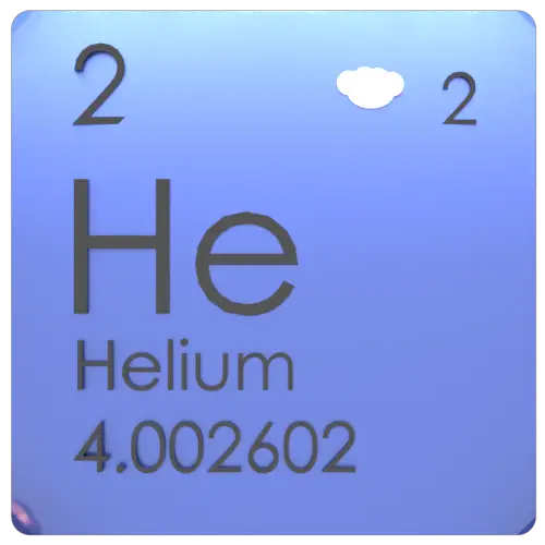 Tableau périodique de l'hélium