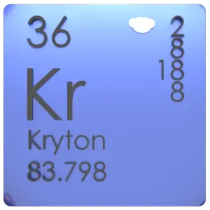 Krypton in Periodic Table