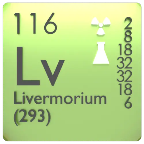 Livermório-tabela periódica