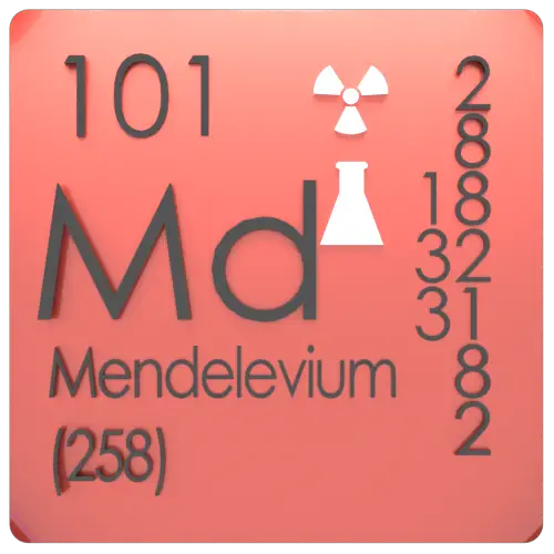 Mendelevium-tableau périodique