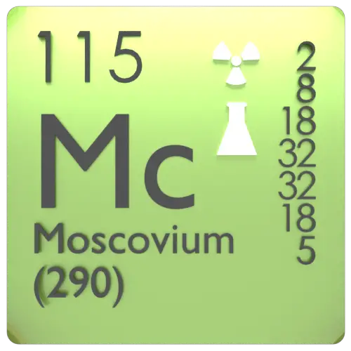 Moscovium-tableau périodique