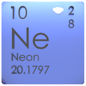 Neón en la tabla periódica