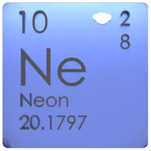 Neon in Periodic Table