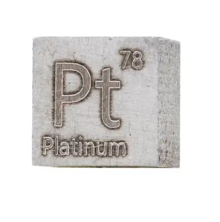Tabla periódica de platino