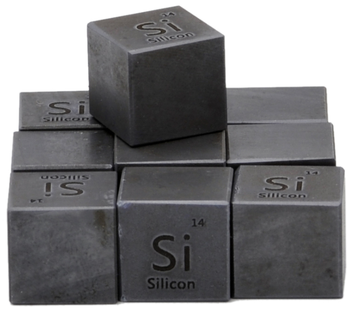 Tabla periódica de silicio