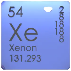 Xenon in Periodic Table