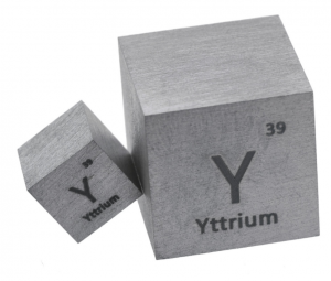 Yttrium dans le tableau périodique